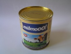 Zahuštěné neslazené mléko 320 g Milmoo