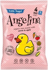 Bezlepkový snack Angelina pro děti 4x15 g