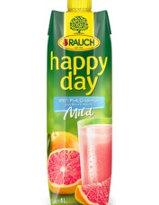 Happy Day MILD růžový grapefruit 100% 1 l