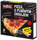 Don Peppe pizza s plněným okrajem Salámová 491 g