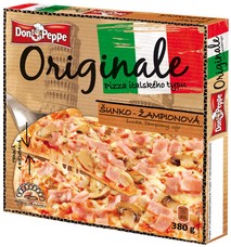 Don Peppe Originale pizza Šunka a žampiony 380 g