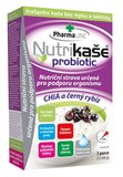 Nutrikaše probiotic Chia černý rybíz 180 g (3x60 g)