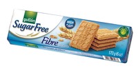 GULLÓN Fibre biscuits - Sušenky s vysokým obsahem vlákniny, bez cukru, se sladidly 170 g