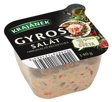 Krajánek salát  Gyros 140 g