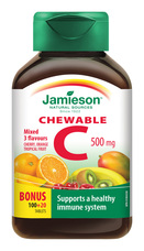 J - Vitamín C 500mg 120tbl MIX NEW