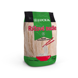 Rýžové nudle bezlepkové LUCKA 240 g – 1 mm vlasové 100% rýže