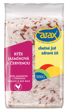 ARAX Rýže jasmínová s červenou rýží 500 g