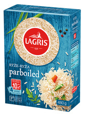 Lagris rýže parboiled 10 min. varné sáčky 480 g