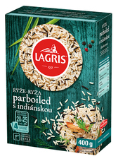 Lagris rýže parboiled s indiánskou varné sáčky 400 g