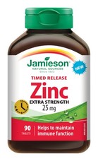 Jamieson Zinek 25 mg s postupným uvolňováním 90 tbl.