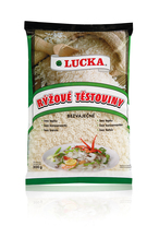 Rýžové těstoviny bezlepkové LUCKA 300 g – POL.HVĚZDIČKY
