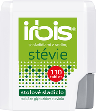 Irbis se sladidly z rostliny stévie (dávkovač) 110 tablet