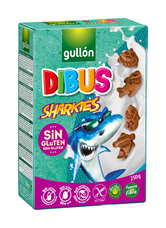 Gullón Sharkies - Bezgluténové sušienky 250 g