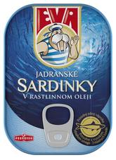 EVA sardinky v rastlinnom oleji 115 g