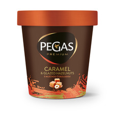 Pegas Premium Caramel Glazed Hazelnut 460 ml