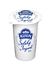 KUNÍN Selský jogurt bílý 200 g