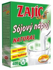 Sójový nápoj Zajac natural 400 g