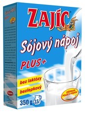 Sójový nápoj Zajac PLUS 350 g vitam. + vápnik + lečiť