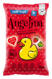 Little Angel - Angelina - organic corn snack with apple & strawberry 30 g