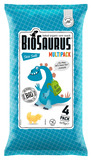 Biosaurus - baked organic corn snack -  Sea salt - JUNIOR MP 4x15