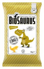 Biosaurus - baked organic corn snack - Cheese - IGOR 50 g TAVIL