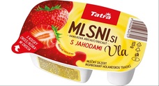 Tatra Mlsni.si Vla s vanilkovou příchutí s jahodami 133 g