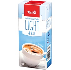 Light kondenzované neslazené mléko polotučné 4% 340 g