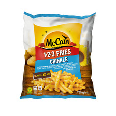 McCain 123 Fries Crinkle 750 g