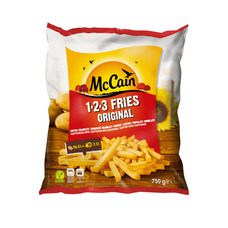 McCain 123 Fries Original 750 g