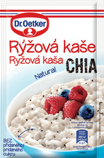 Rýžová kaše Chia, Natural bez lepku 52 g