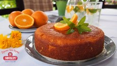 Sicílska pomarančová torta bez lepku