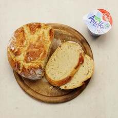 Acidkový chlieb bez miesenia